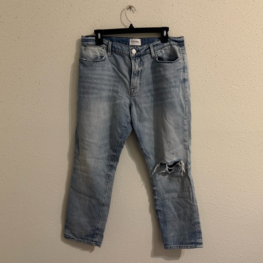 Frame Denim - Le High Straight in Winslow - Size 31